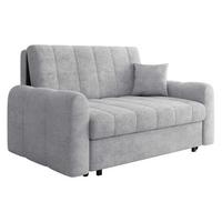 SCHLAFSOFA Viva Moon III - Hellgrau/Schwarz, Holz/Metall (168/85/98cm) - MIRJAN24