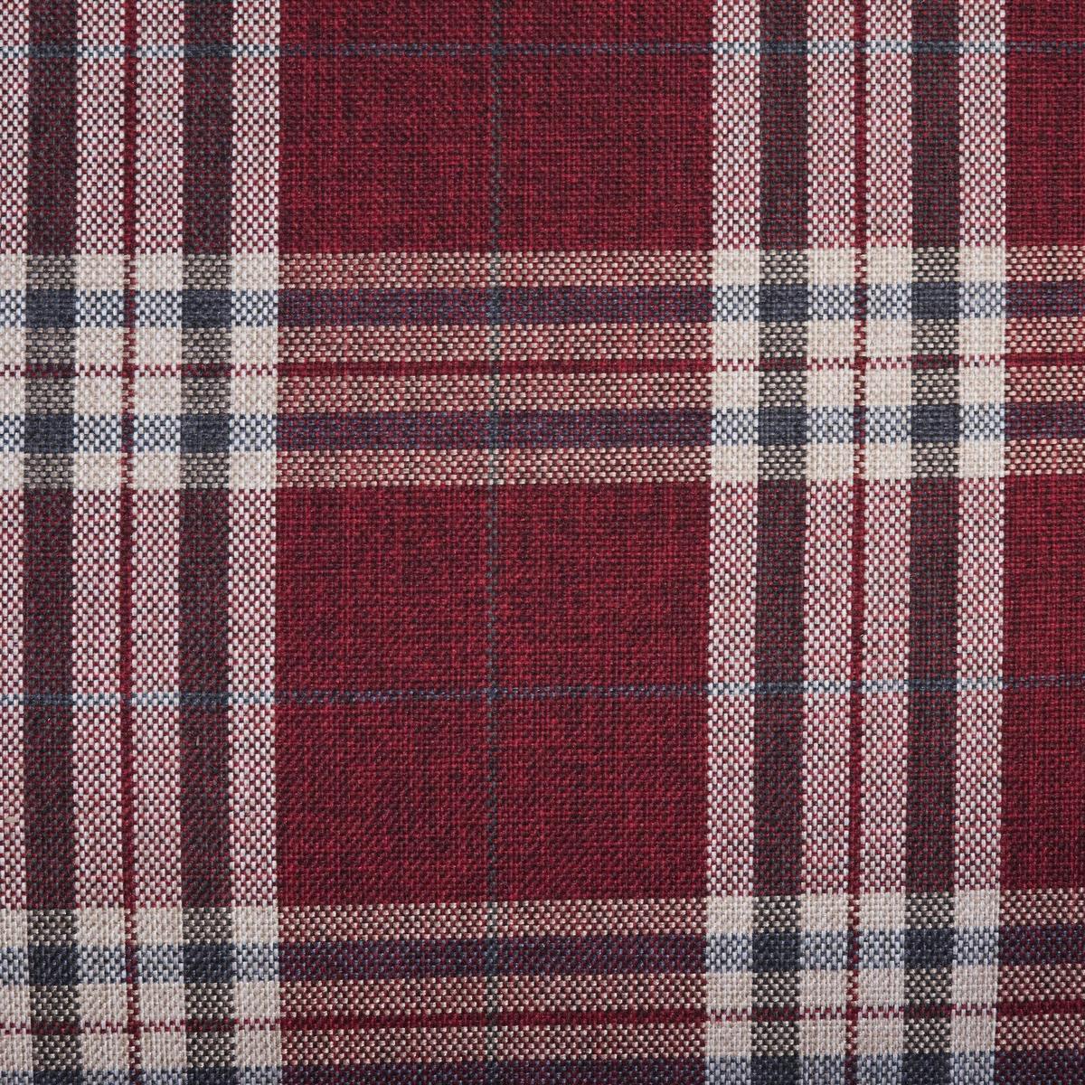 OHRENSESSEL Katria Bezug Flachgewebe Buche nussbaum / rot - Rot, Kunststoff (88/108/84cm) - 58aufmkessel