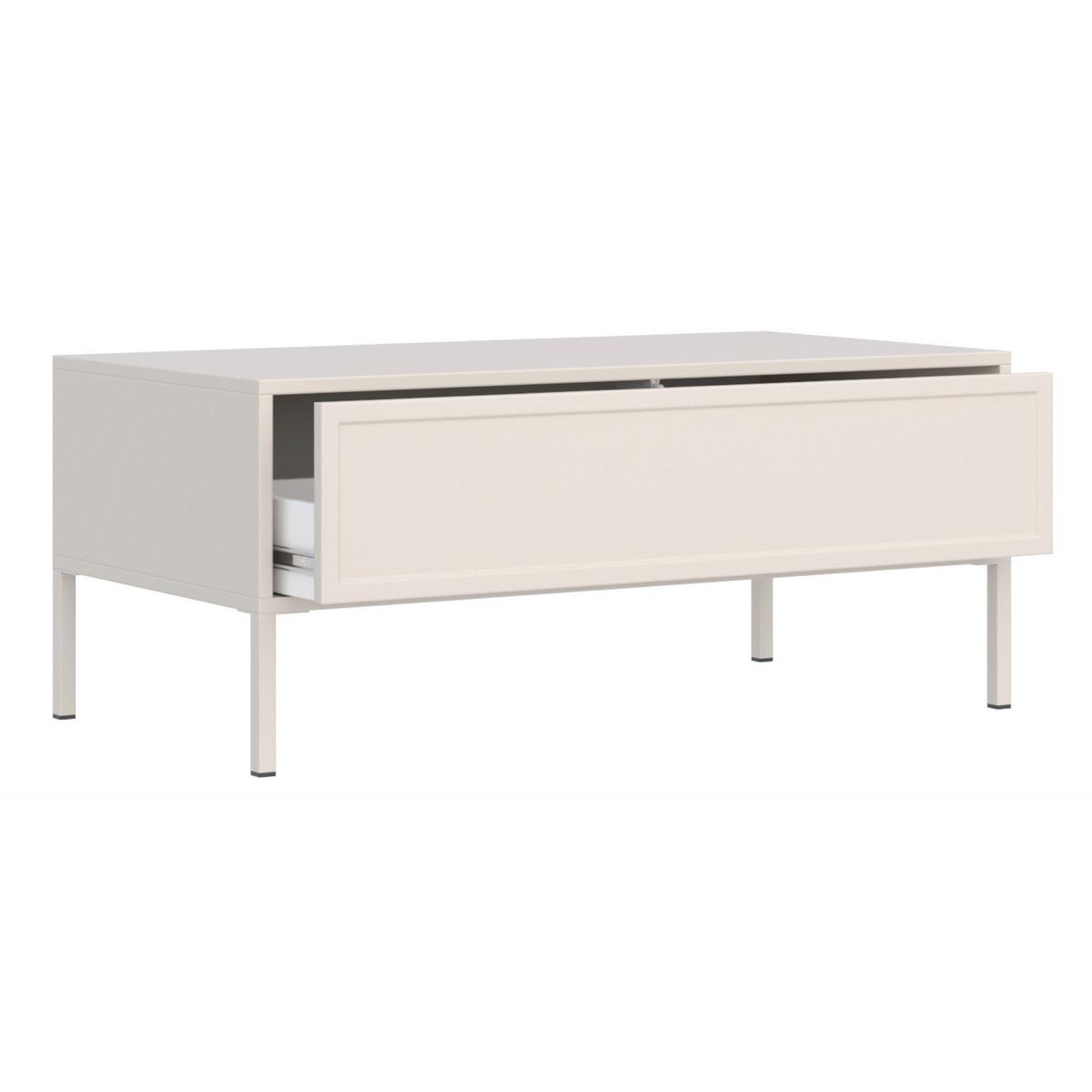 COUCHTISCH Vilavio kaschmir 100/50 cm - Taupe, Holzwerkstoff/Metall (50/100/40cm) - Selsey