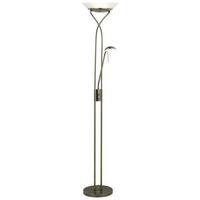 DECKENFLUTER Ollie G93036/31 - Chromfarben, Metall (62/32/180cm) - Brilliant