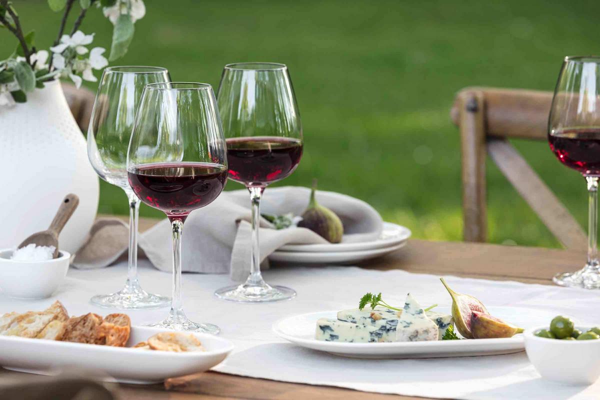 ROTWEINGLÄSER Purismo Wine transparent 200 ml 4er Set - Transparent, Glas (0.2L) - Villeroy & Boch