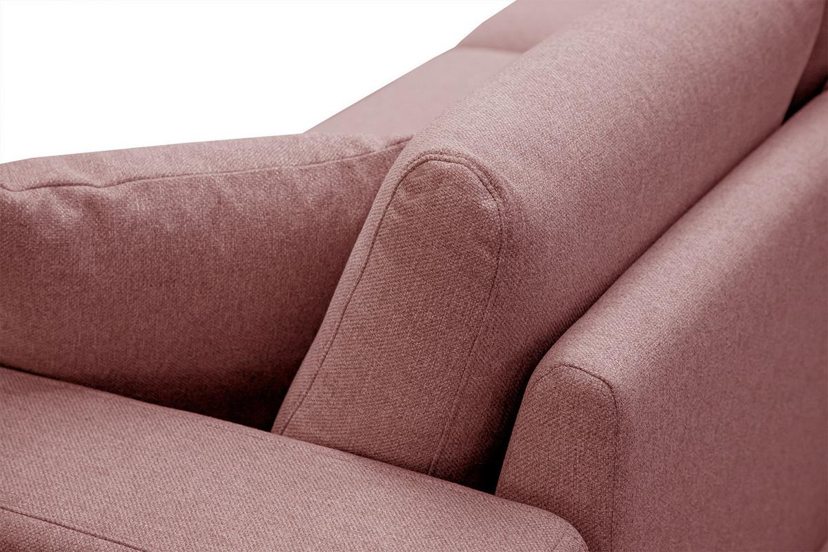 SOFA MEDIOLANE 2,5-Sitzer, hellrot - Hellrot, Holzwerkstoff/Textil (203/87/96cm) - Wozimo