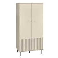 SCHRANK 2 Türen Nova Beige - Beige, Holzwerkstoff (92/190/53cm) - Petits-meubles