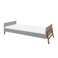 KINDERBETT 90/200 Grau - Grau, Holzwerkstoff (90/200cm) - Petits-meubles