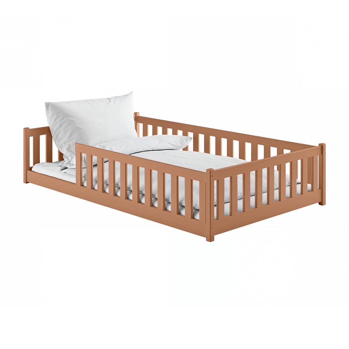 BETT 120/200 Maya Braun - Braun, Holz (120/200cm) - Petits-meubles