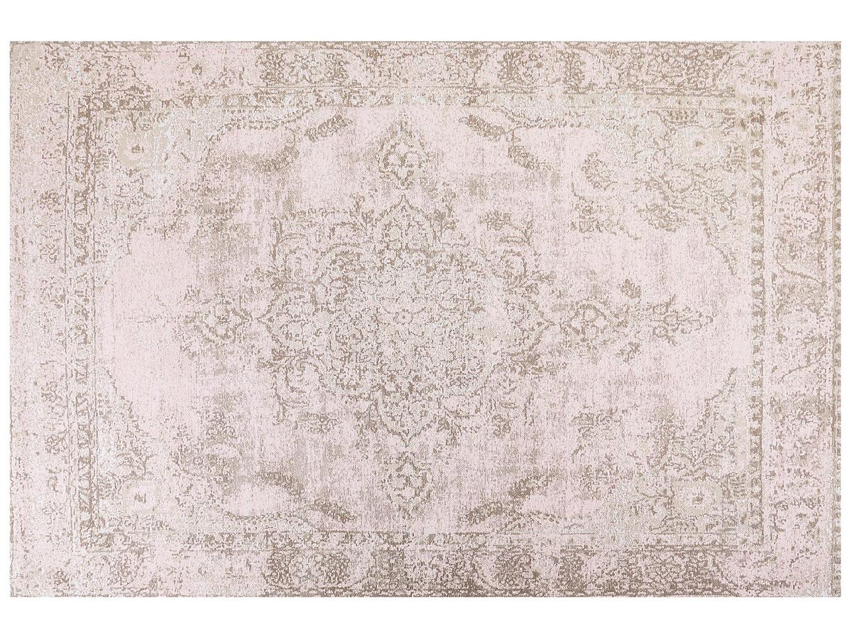 KURZFLOR-TEPPICH Matarim 300/200 cm - Pink, Textil (200/300cm) - Beliani