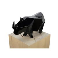 SKULPTUR Schwarz 40/20 cm - Schwarz, Stein (1.75/20/14cm) - KUNSTLOFT