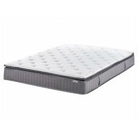 GEL-MEMORYSCHAUM-TASCHENFEDERKERNMATRATZE H2/3 Mittel 160/200 cm Pleasant - Weiß, Textil (160/200cm) - Beliani