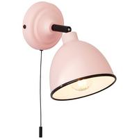 WANDLEUCHTE Telio 97002/17 - Chromfarben/Pink, Metall (12.5/12.5/19.5cm) - Brilliant