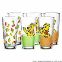 TRINKGLÄSER Haribo bunt 380 ml 6-tlg. - Multicolor, Glas (0.38L) - Ritzenhoff Breker