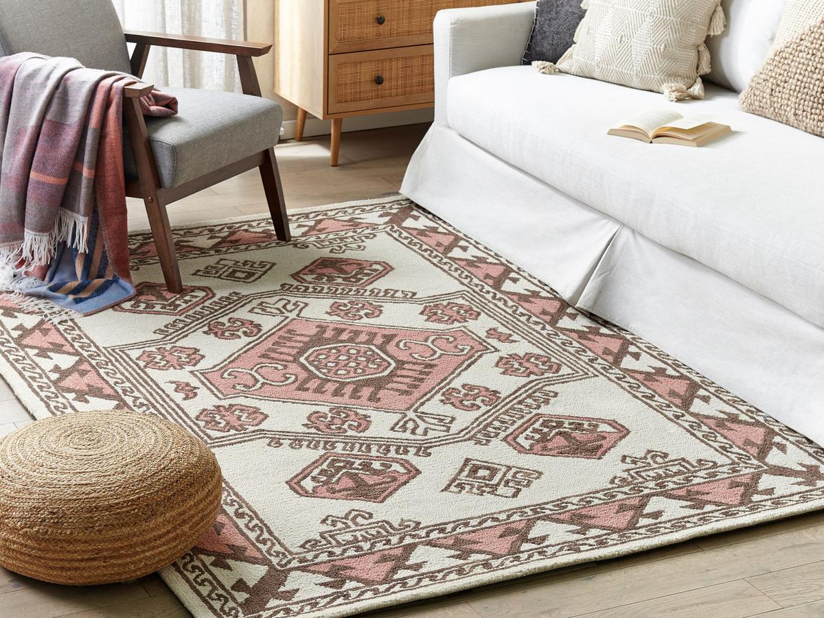 VINTAGE-TEPPICH Tomarza 230/160 cm - Multicolor, Textil (160/230cm) - Beliani