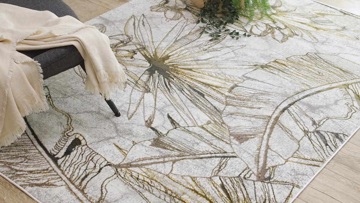 TEPPICH Bliss 80/150 cm - Creme, Textil (80/150cm) - rugsX