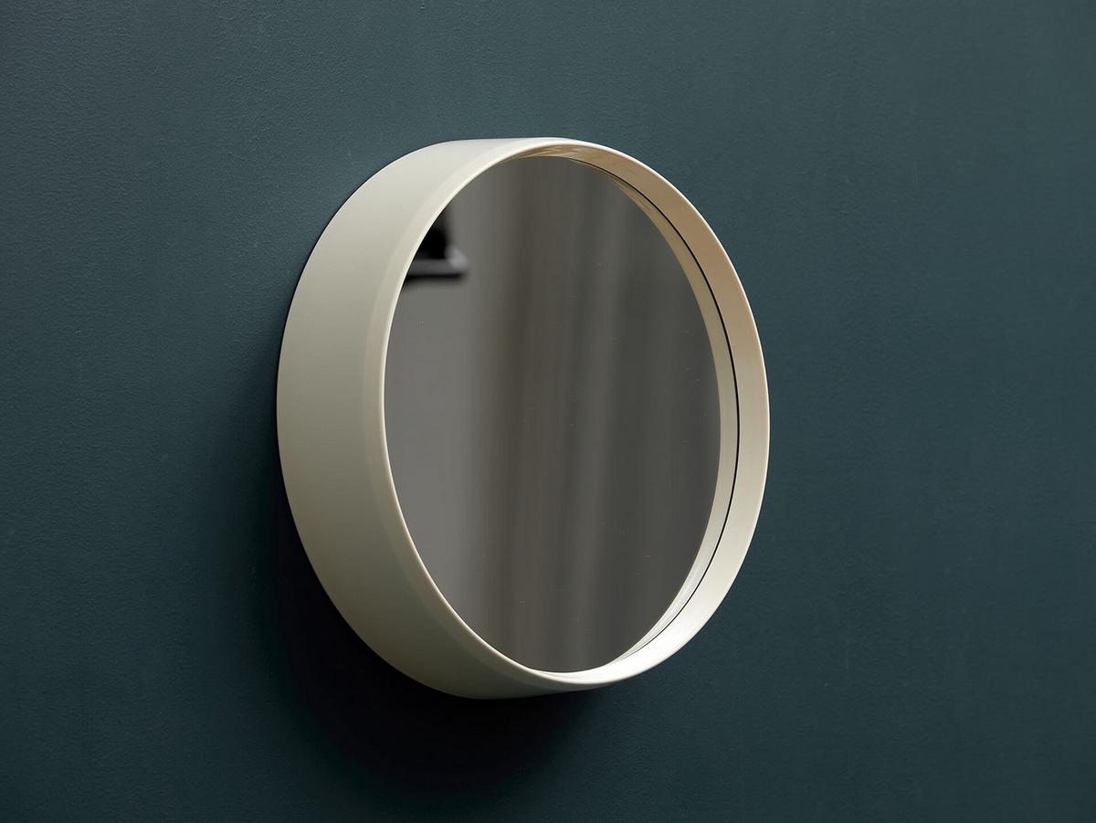 WANDSPIEGEL Beige 32,7/32,7 cm - Beige, Glas (2/32.7/7cm) - KUNSTLOFT