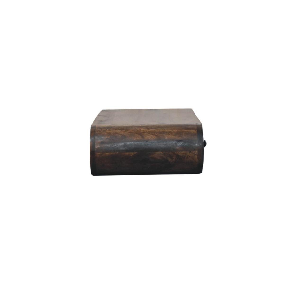 KONSOLE Avora, schwebend - Braun, Holz (80/15/32cm) - Artisan Furniture