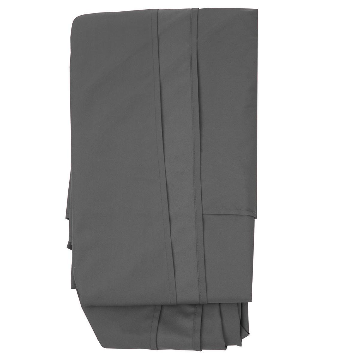 ERSATZ-BEZUG FÜR SCHIRM Anthrazit - Anthrazit, Textil (335/335cm) - MCW