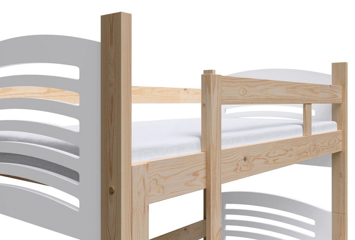 ETAGENBETT Cami 75x180 cm - Beige, Holz (75/180cm) - Selsey