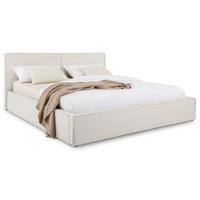 POLSTERBETT CALM 180x200 cm cremeweiß - Creme, Textil (180/200cm) - IDIMEX