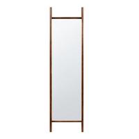 WANDSPIEGEL 52/190 cm Dunkelbraun Belleau - Braun, Holz (52/190/3cm) - Beliani