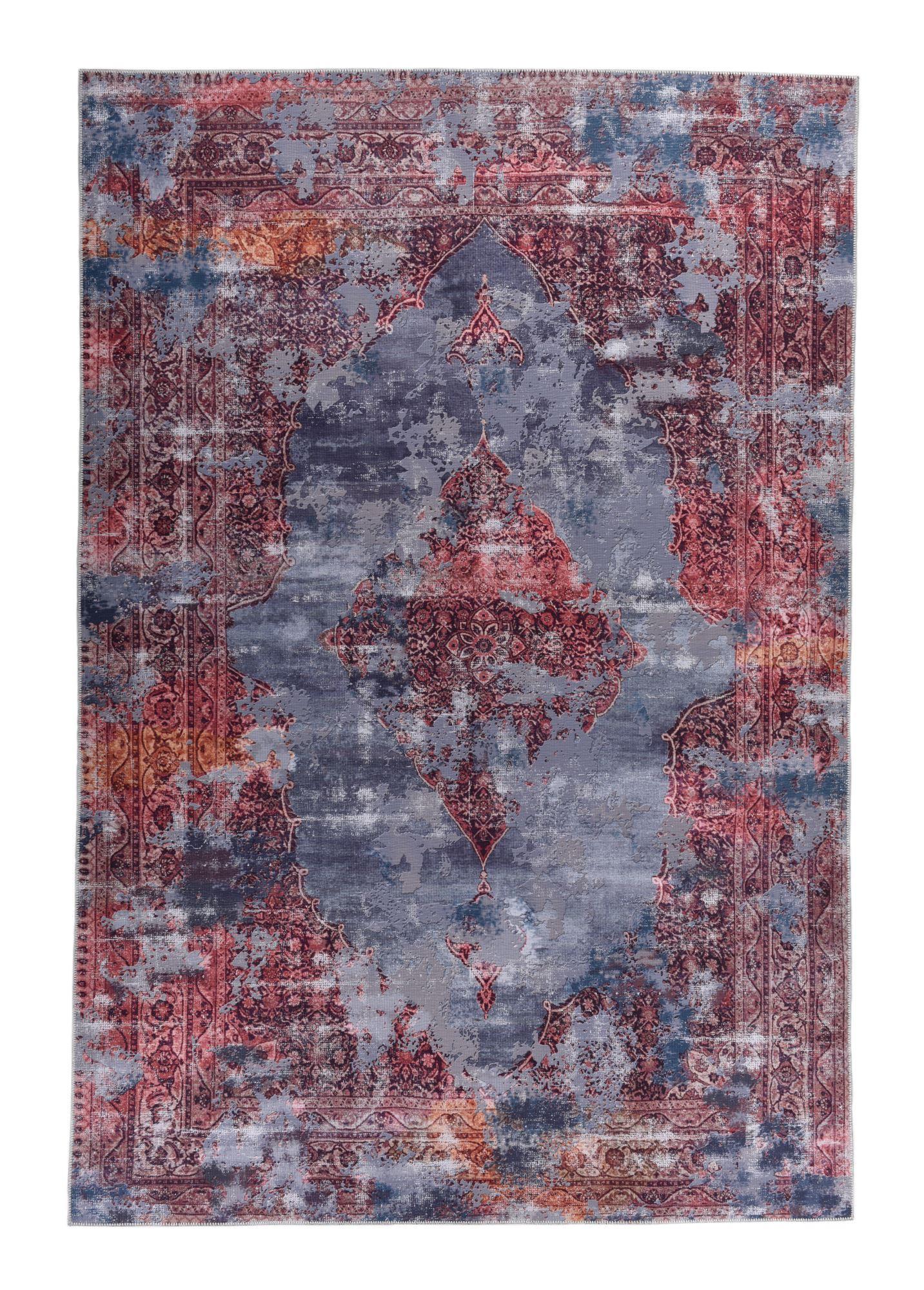 VINTAGE-TEPPICH Cecilia 90x160 cm - Rostfarben, Textil (90/160cm) - Gino Falcone