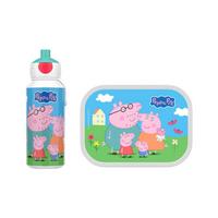 LUNCHSET Campus Peppa Pig 2-tlg. - Pink/Multicolor, Kunststoff (2/2/2cm) - Mepal