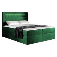 BOXBETT Aspen - H3 - Grün, Holz/Textil (160/200cm) - MIRJAN24