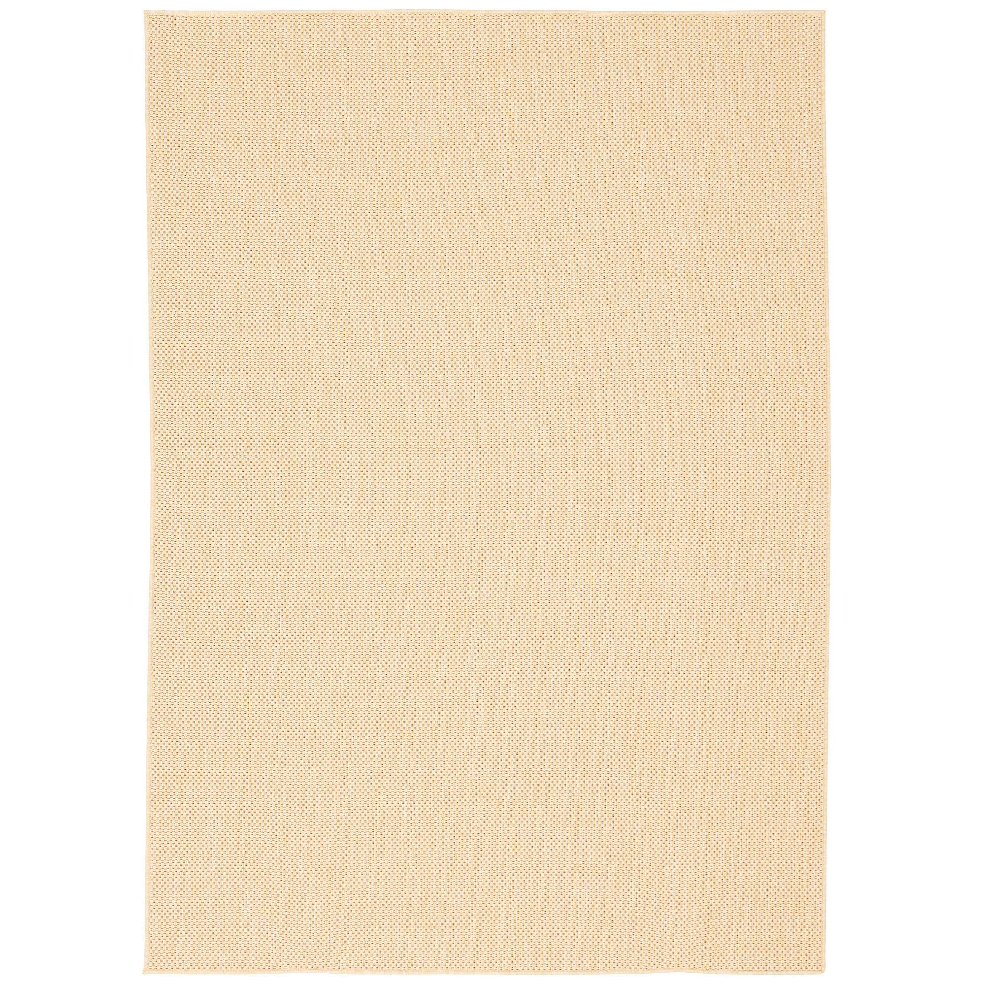 IN & OUTDOOR TEPPICH FLACHGEWEBE VALENCIA MIX - Honig, Textil (80/150cm) - Pergamon