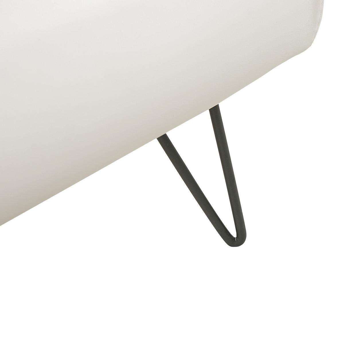 BETT 160/200cm Creme Betin - Creme, Textil (160/200cm) - Beliani