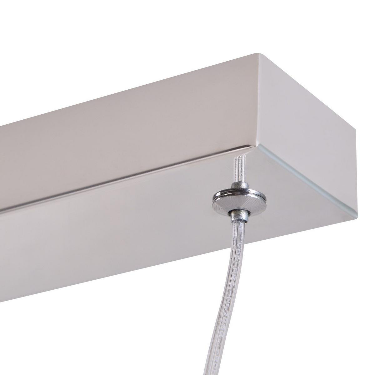 PENDELLEUCHTE Mark 58/5/140 cm - Silberfarben, Metall (5/58/140cm) - Nettlife