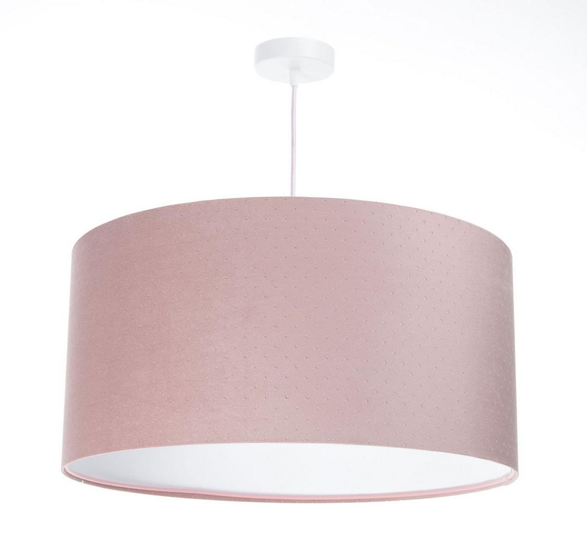 HÄNGELEUCHTE Rosa 40/20 cm - Pink/Weiß, Kunststoff (40/0.6/20cm) - ONZENO
