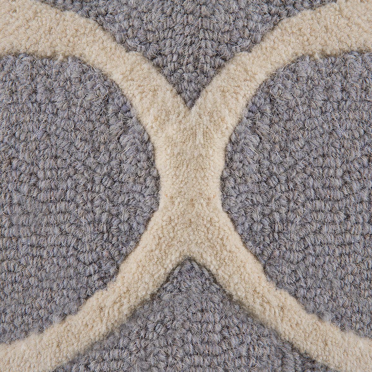 KURZFLOR-TEPPICH Silvan 230/160 cm - Grau, Textil (160/230cm) - Beliani