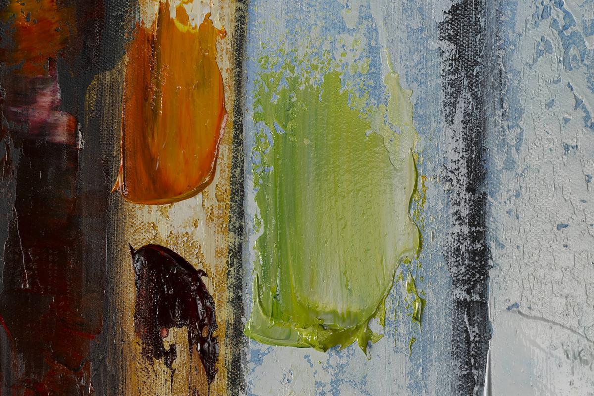 ÖLGEMÄLDE 140/70 cm - Multicolor, Holz/Textil (140/70cm) - KUNSTLOFT