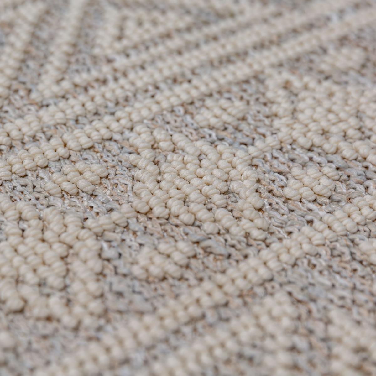 TEPPICH Waschbar LEAM, geometrisch, Grau, 58 x 230 cm - Grau, Textil (230/58cm) - KADIMA DESIGN