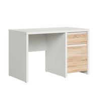 SCHREIBTISCH Soren Holz und Weiß - Weiß, Holzwerkstoff (120/65/77cm) - Petits-meubles