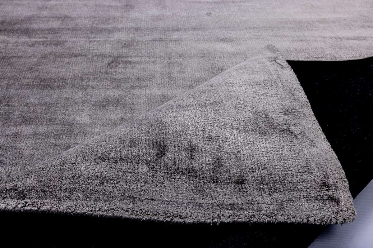 VISKOSETEPPICH Star 120x180 cm - Anthrazit, Textil (120/180cm) - THEKO