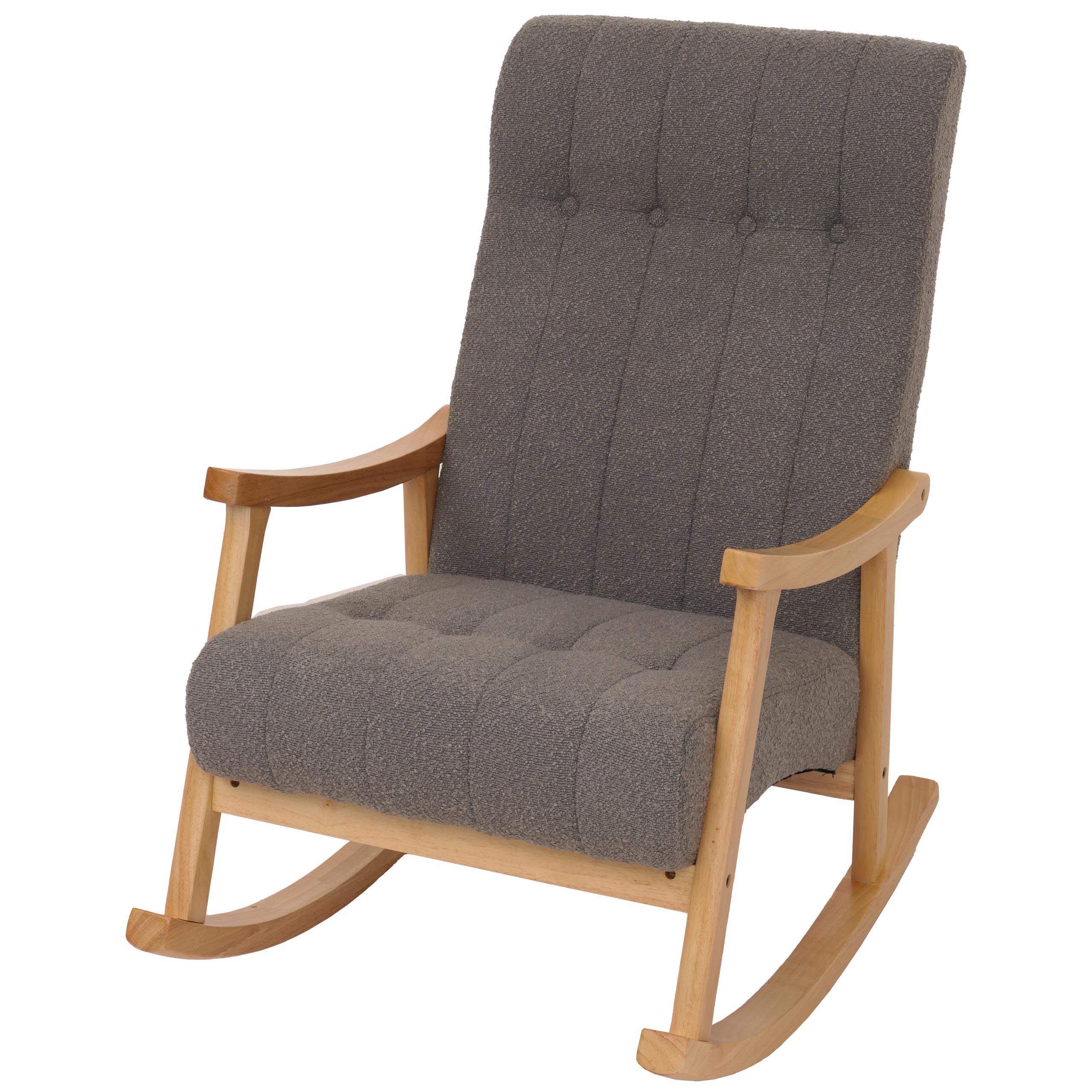 SCHAUKELSTUHL Anthrazit - Dunkelgrau/Anthrazit, Textil (64/97/85cm) - MCW