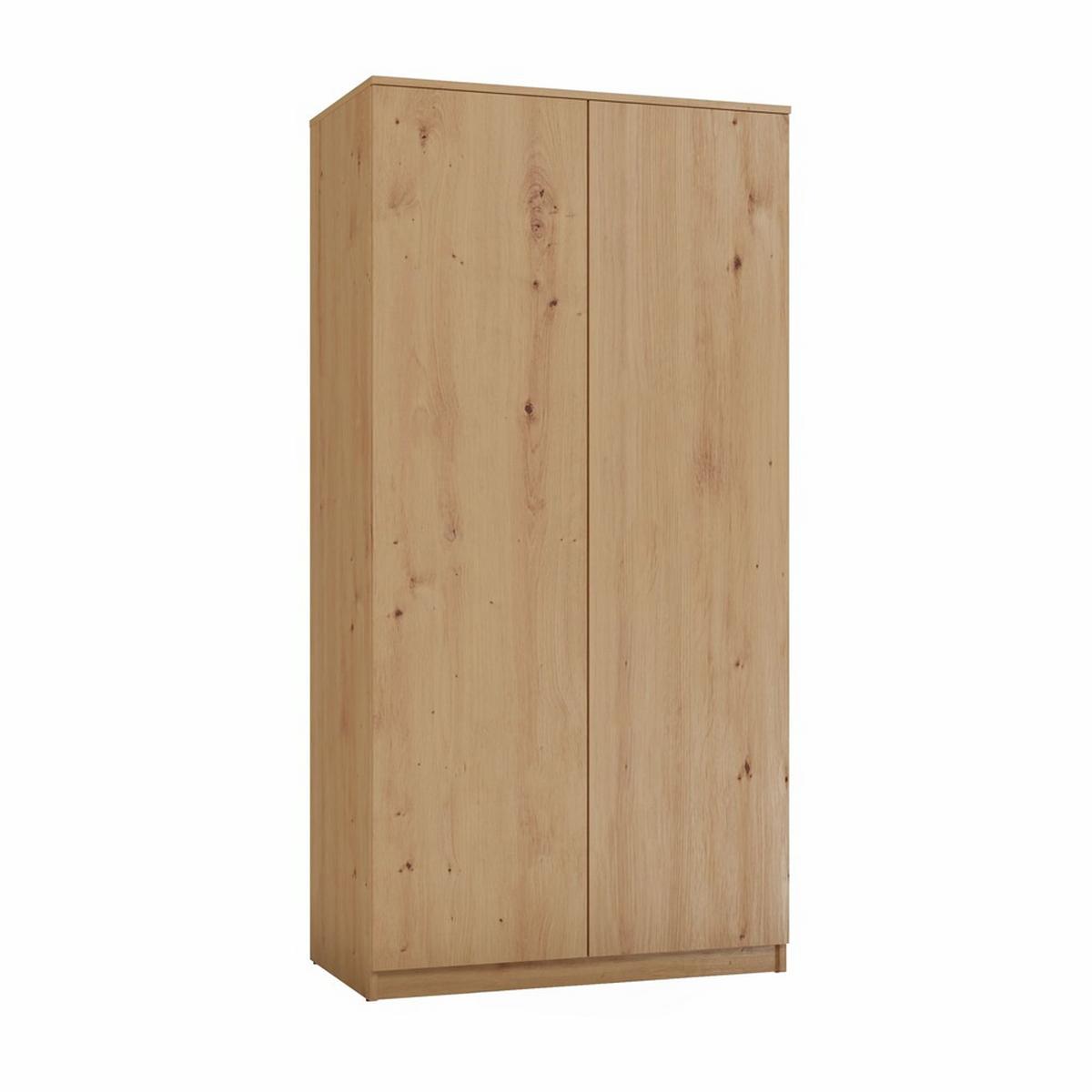 KLEIDERSCHRANK Artisan 90/180/50 - Eiche Artisan, Holzwerkstoff (90/180/50cm) - RAUMHIRSCH FURNITURE