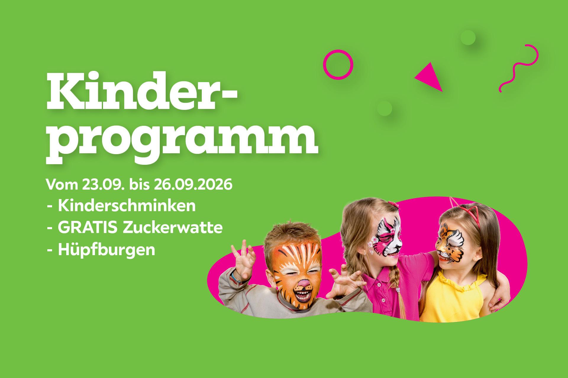 Kinderprogramm bei der Eröffnung in Würzburg