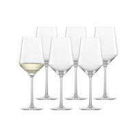 SAUVIGNON WEISSWEINGLÄSER Pure transparent 408 ml 6er Set - Transparent, Glas (0.408L) - Zwiesel Glas