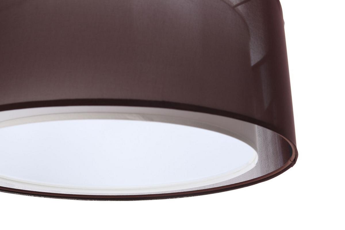 HÄNGELEUCHTE Weiß 40/17 cm - Weiß/Braun, Kunststoff (40/0.9/17cm) - ONZENO