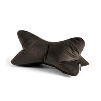 NACKENKISSEN Leseknochen Nook - Braun, Textil (42/22cm) - Mokebo