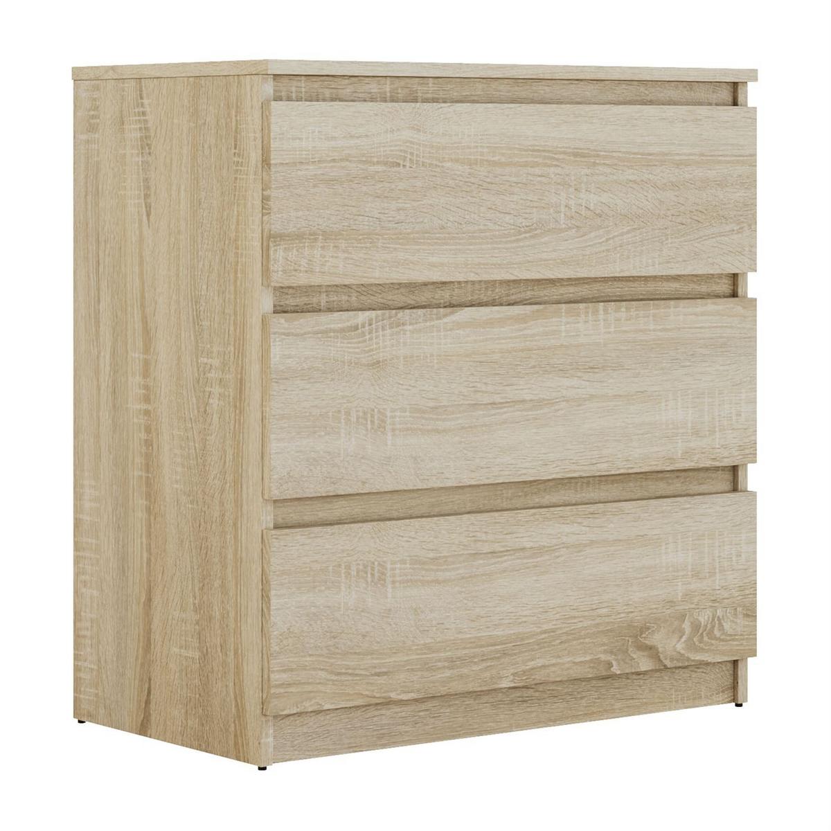 HIGHBOARD HANA M3 Sonoma Eiche - Sonoma Eiche, Holzwerkstoff (70/75/40cm) - Lookway