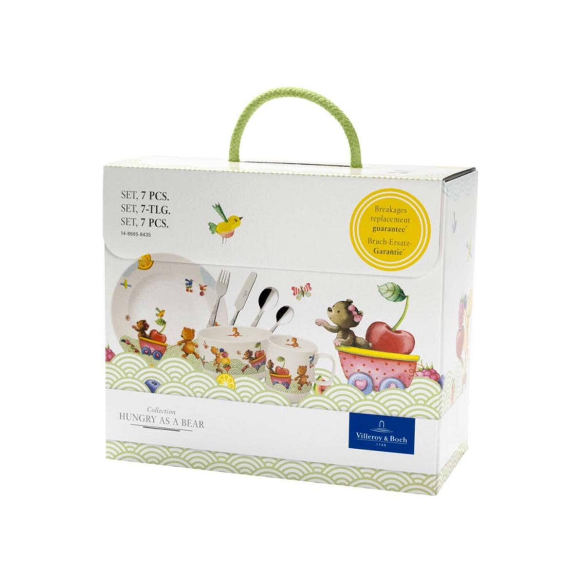 KINDERGESCHIRR Hungry as a Bear bunt - Multicolor, Keramik/Metall (2/2/2cm) - Villeroy & Boch