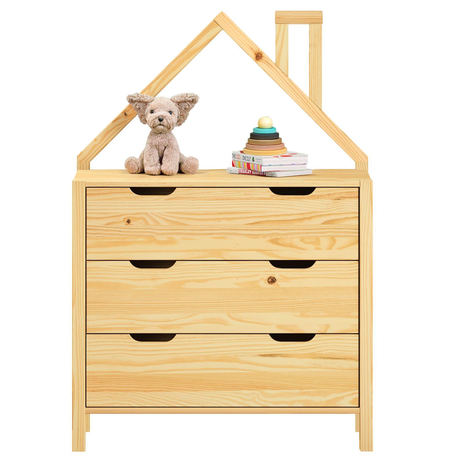 KOMMODE ELANO natur - Naturfarben, Holz (83/120/41cm) - IDIMEX