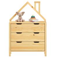 KOMMODE ELANO natur - Naturfarben, Holz (83/120/41cm) - IDIMEX