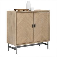 SIDEBOARD Natur - Naturfarben, Holzwerkstoff (90/86.7/40cm) - SoBuy