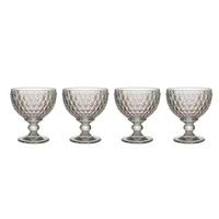 SEKTSCHALEN Boston Coloured Smoke 398 ml 4er Set - Grau, Glas (0.398L) - Villeroy & Boch