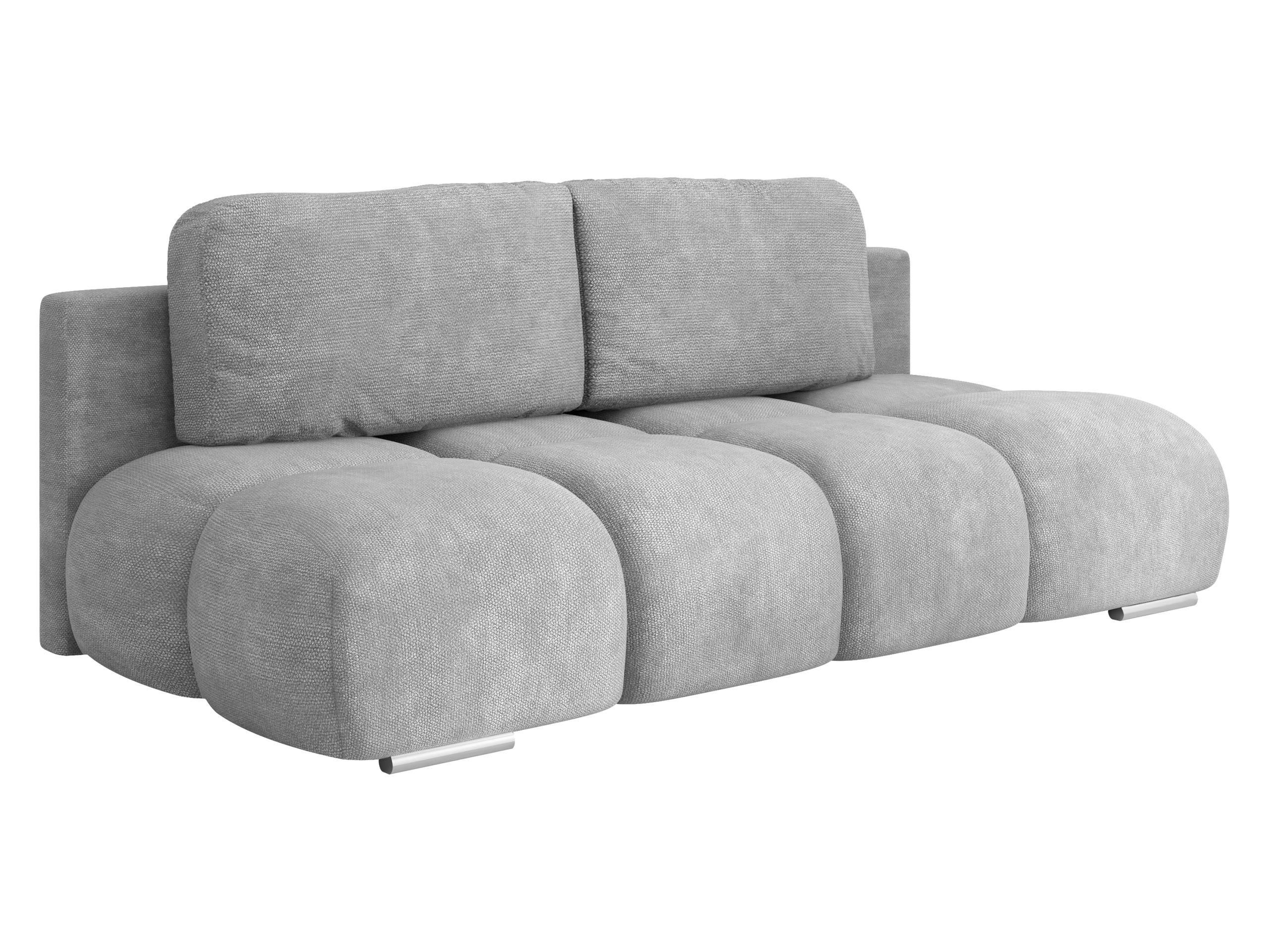 SCHLAFSOFA Honey Mini - Silberfarben/Schwarz, Holz/Kunststoff (195/104/90cm) - MIRJAN24