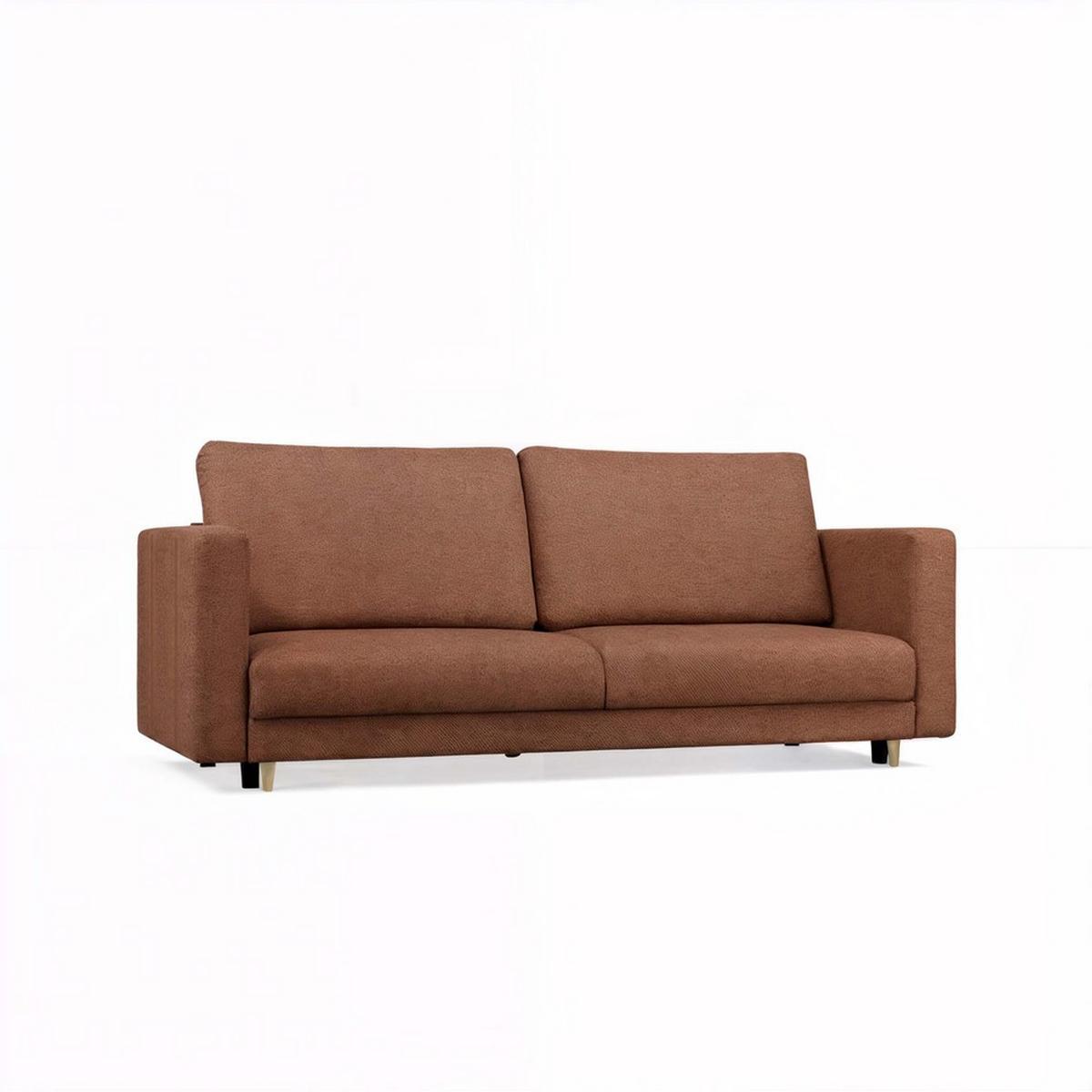 SOFA Terrakotta 221/90/98 - Terracotta, Holzwerkstoff (221/90/98cm) - RAUMHIRSCH FURNITURE