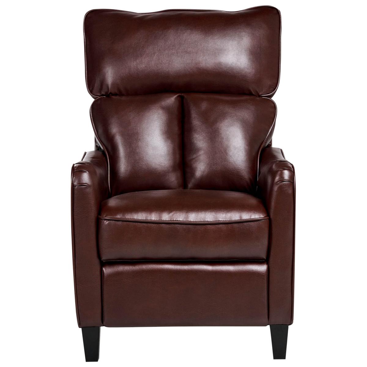 SESSEL Kunstleder Braun Royston - Braun, Holz/Textil (68/108/73cm) - Beliani