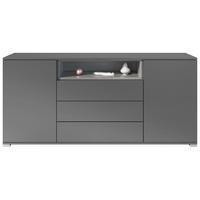 SIDEBOARD Skadu Avola-Anthrazit - Anthrazit, Holzwerkstoff (166.5/75.5/35cm) - Vladon